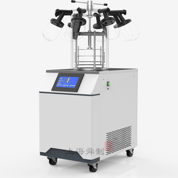 真空冷凍干燥機FD-12DG-80（多歧管掛廣口瓶壓蓋型，冷阱溫度-80℃，凍干面積0.075㎡）